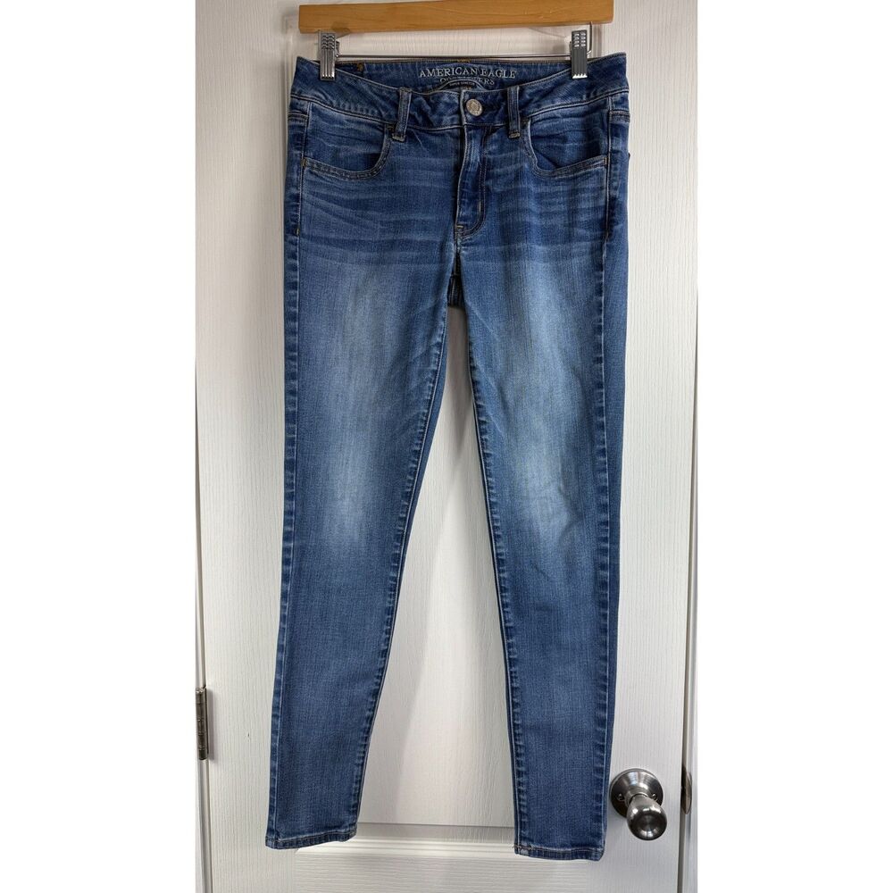 American Eagle Outfitters Women's Jegging Jeans Medium Wash Size 6 Regular